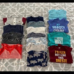 Baby bundle lot onesies - Size 6 Months